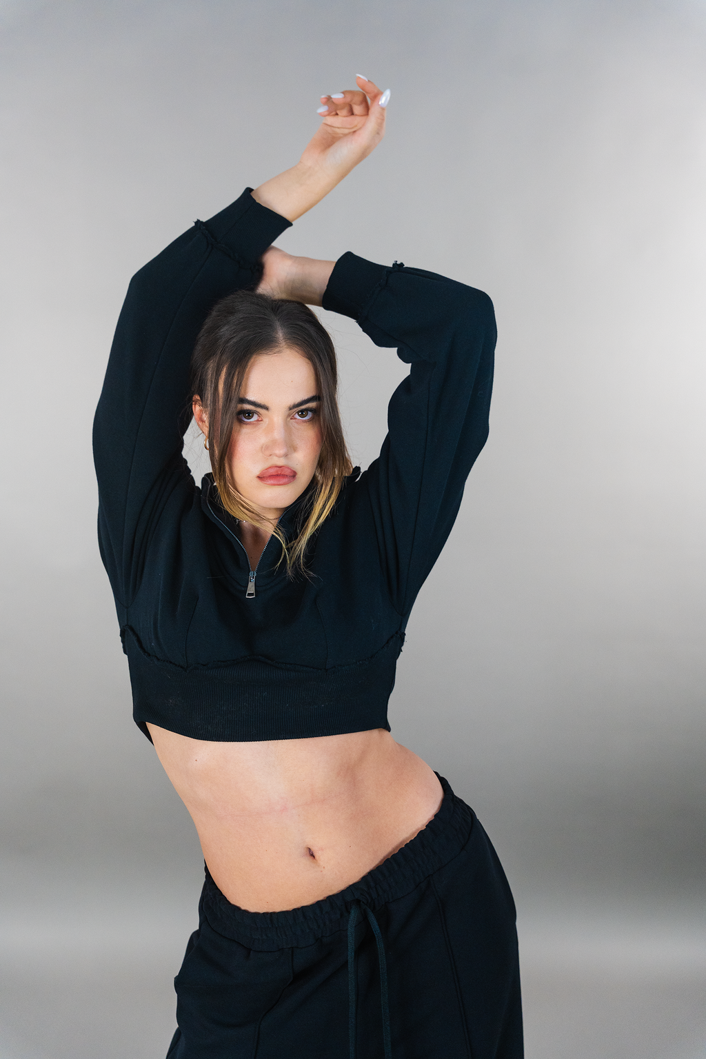 Felpa crop Vienna