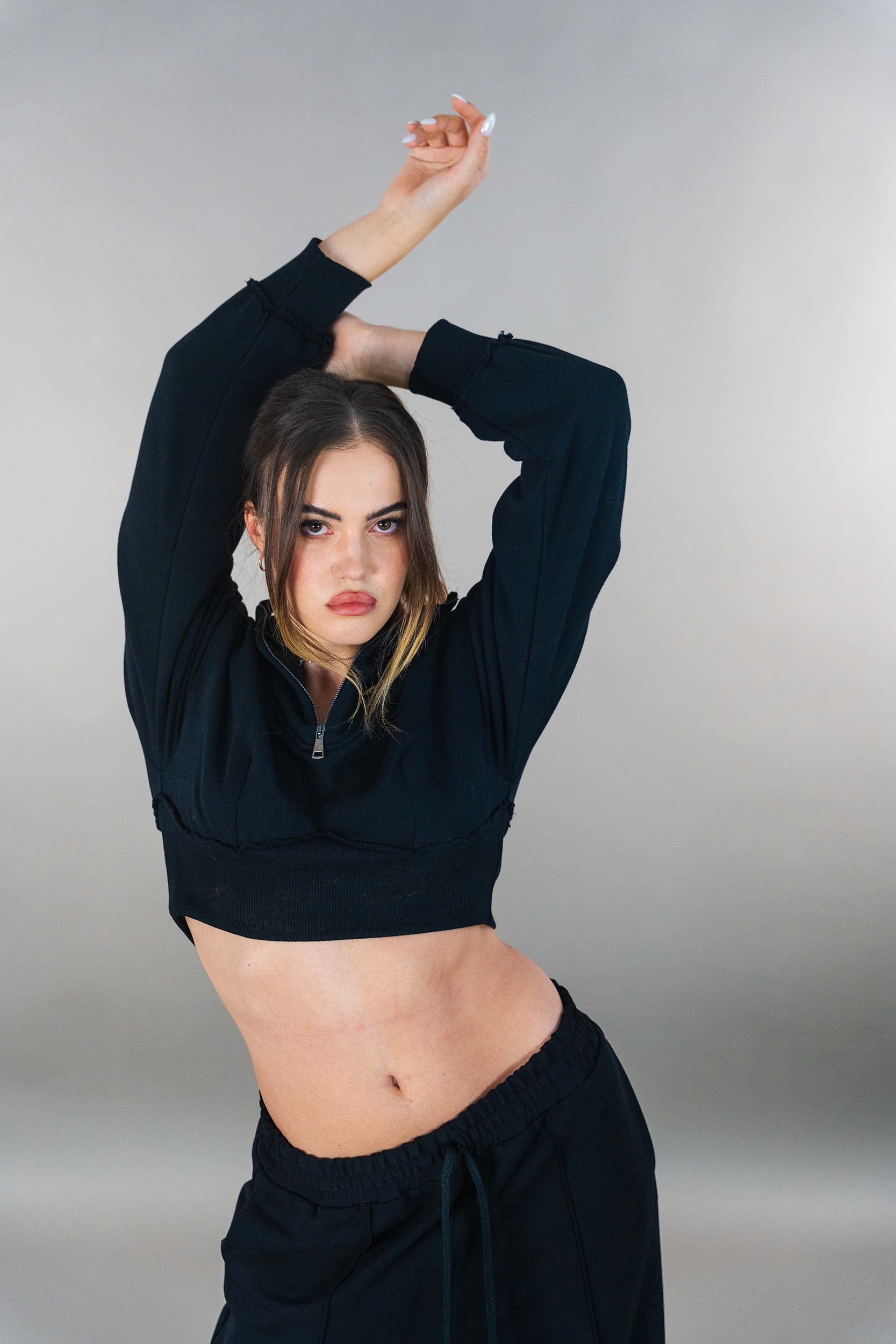 Felpa crop Vienna