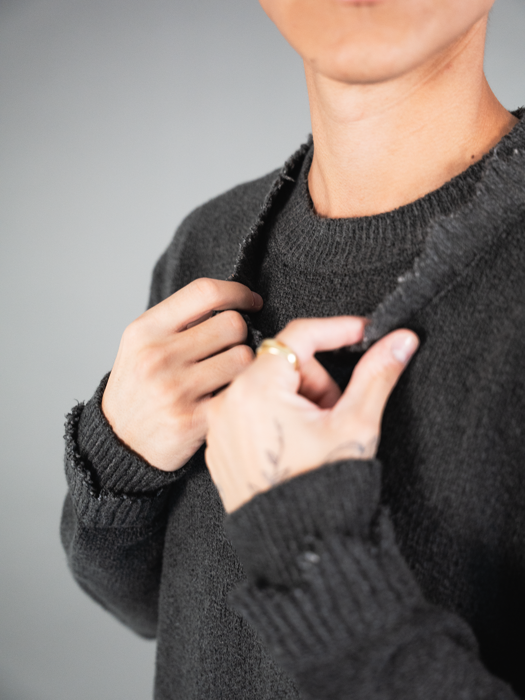 Francoforte | Maglione sartoriale in cotone biologico sostenibile