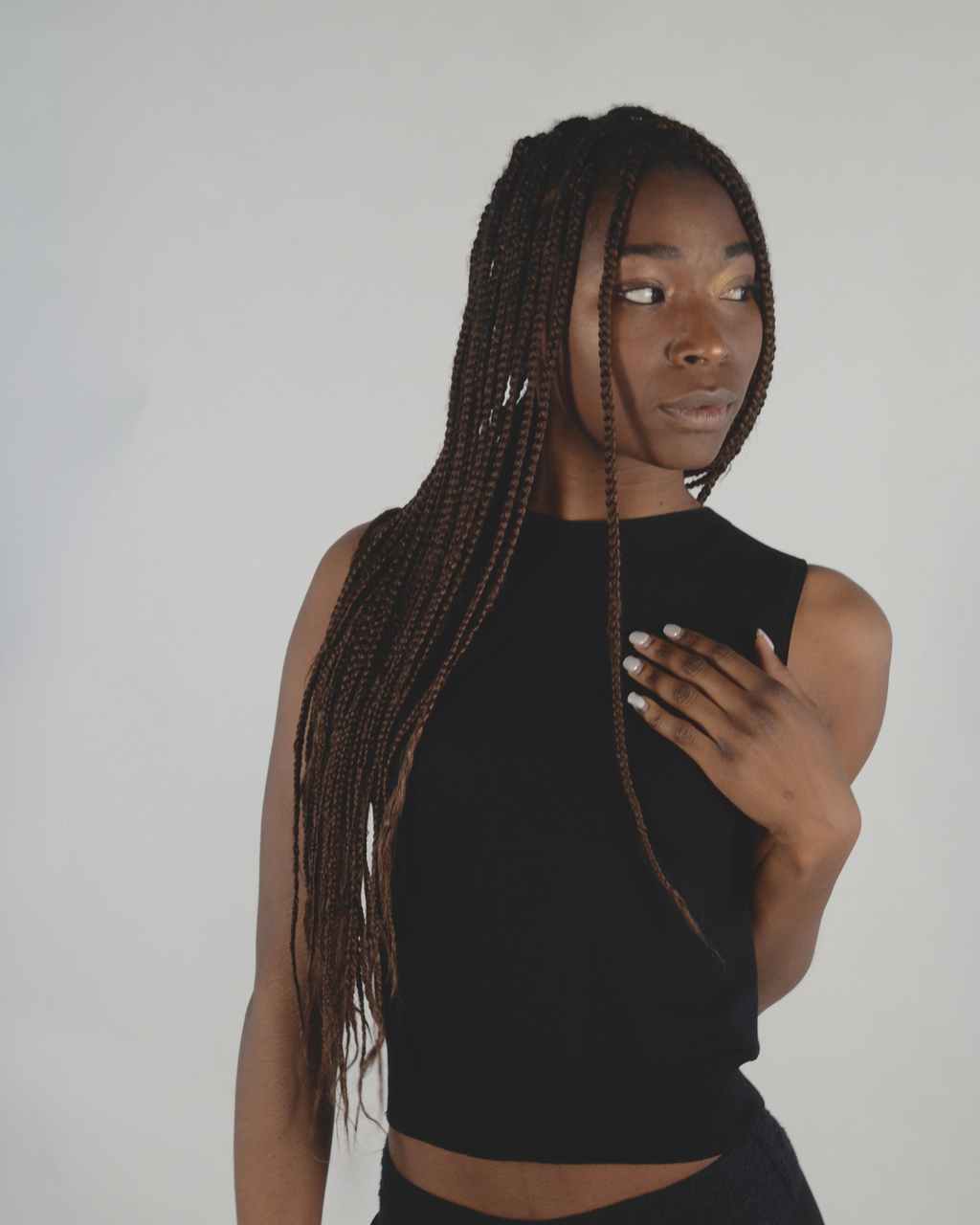 Top Maiorca in maglia di viscosa