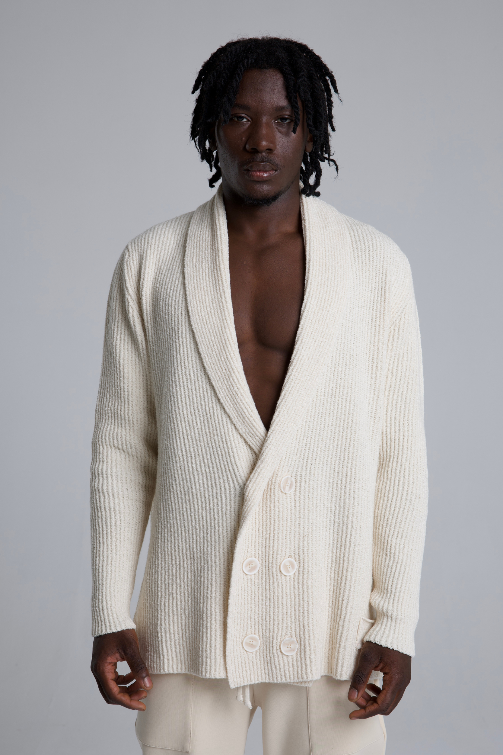 Argentina – Cardigan oversize doppiopetto