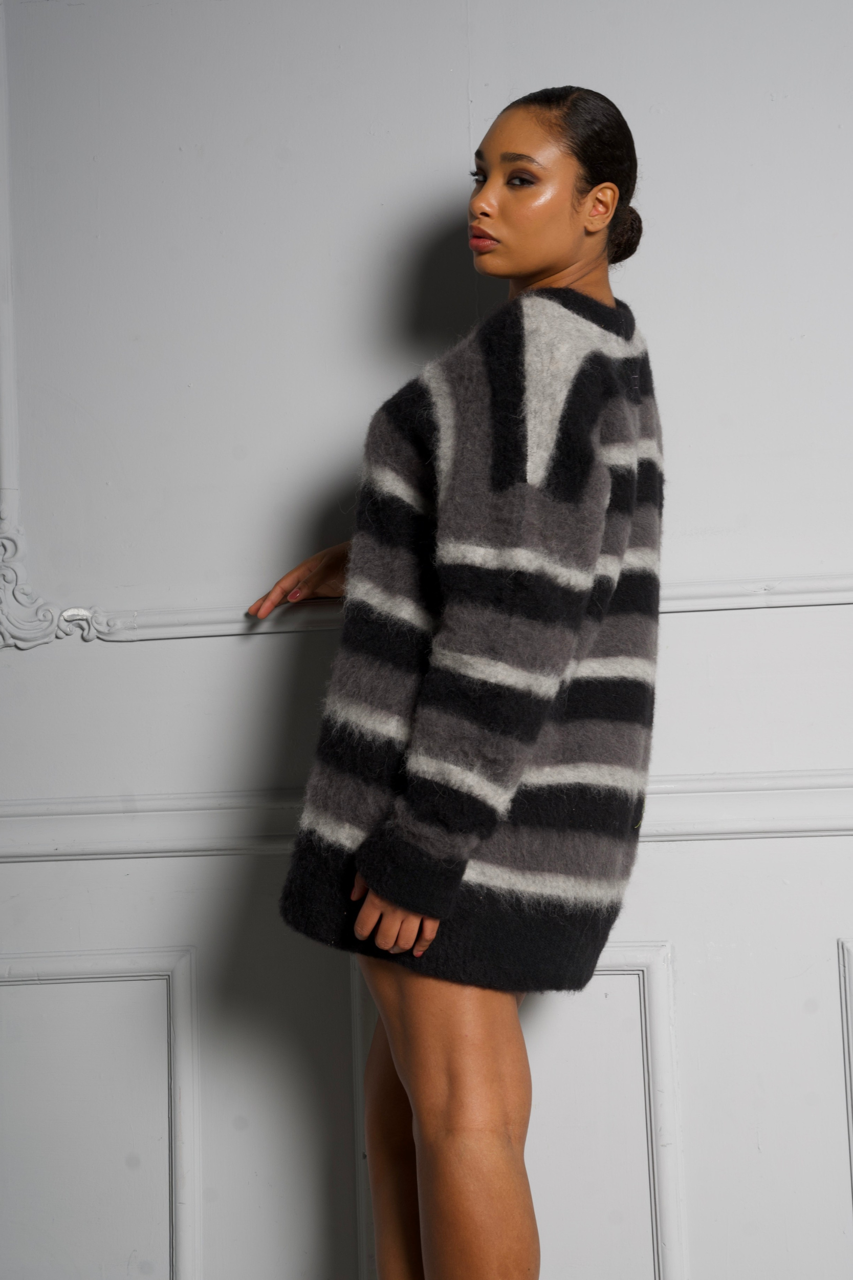 Dublino – Maglione oversize in alpaca pregiata