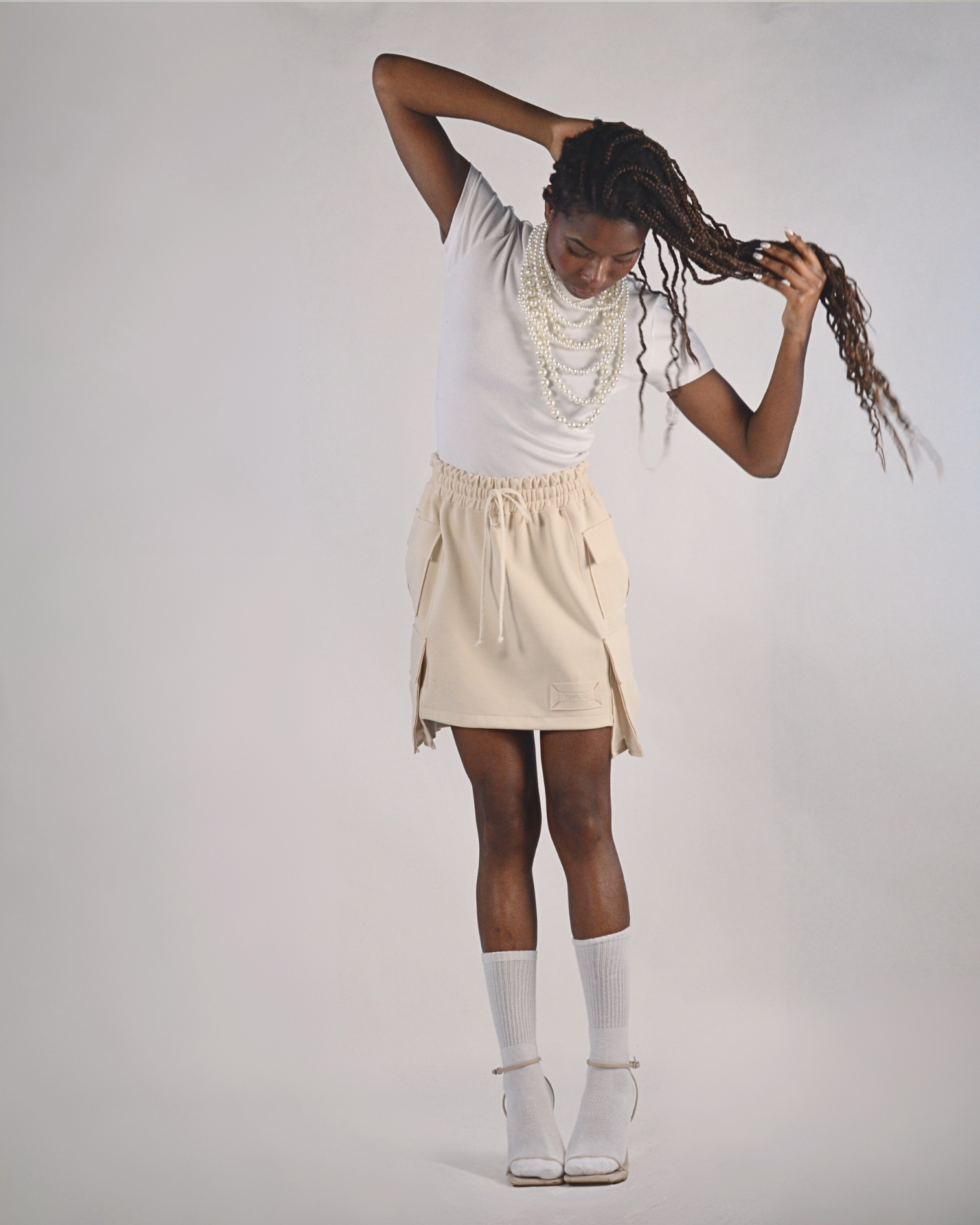 Meg Cargo Mini Skirt