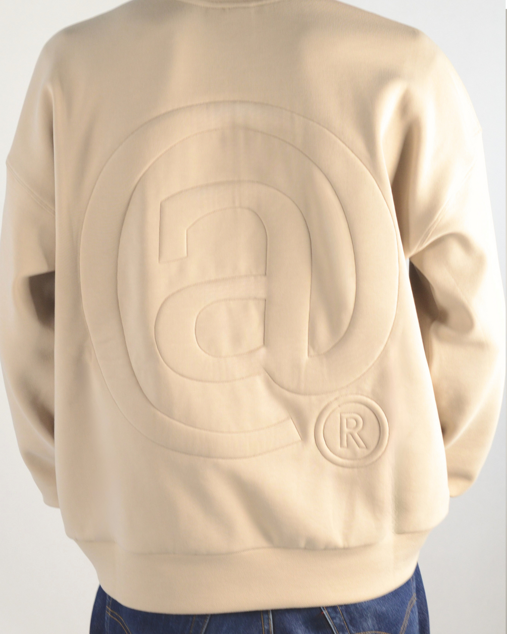 Sweatshirt with embroidered logo Rome
