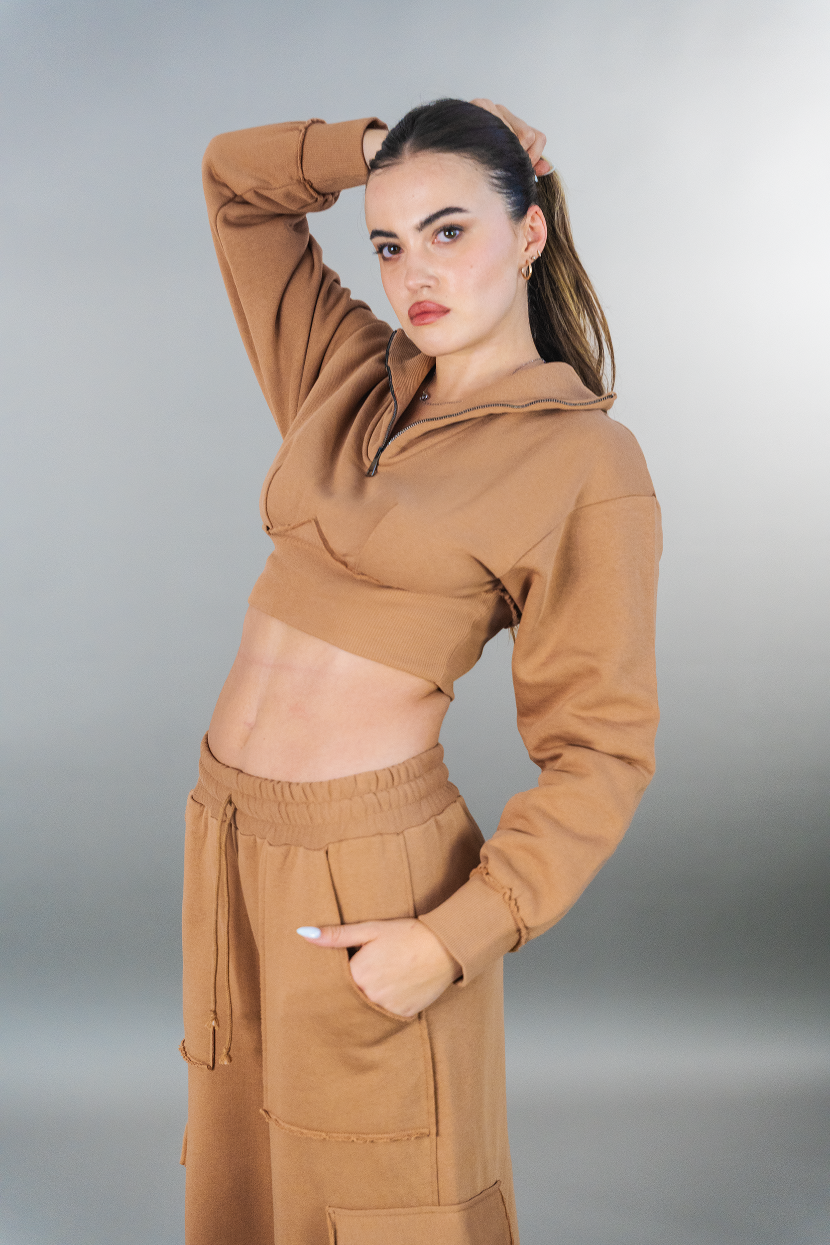 Felpa crop Vienna