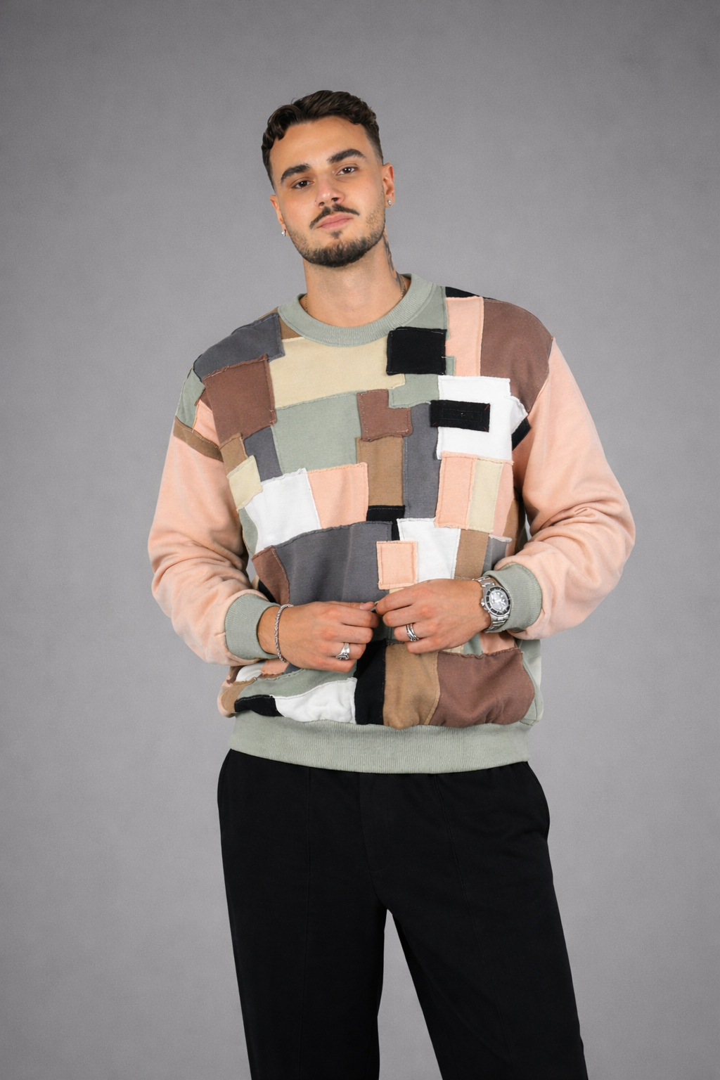 Felpa Patchwork Mumbai