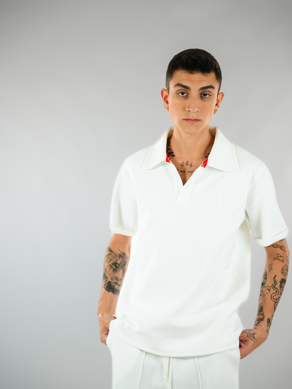 Polo Marrakech in piqué stretch