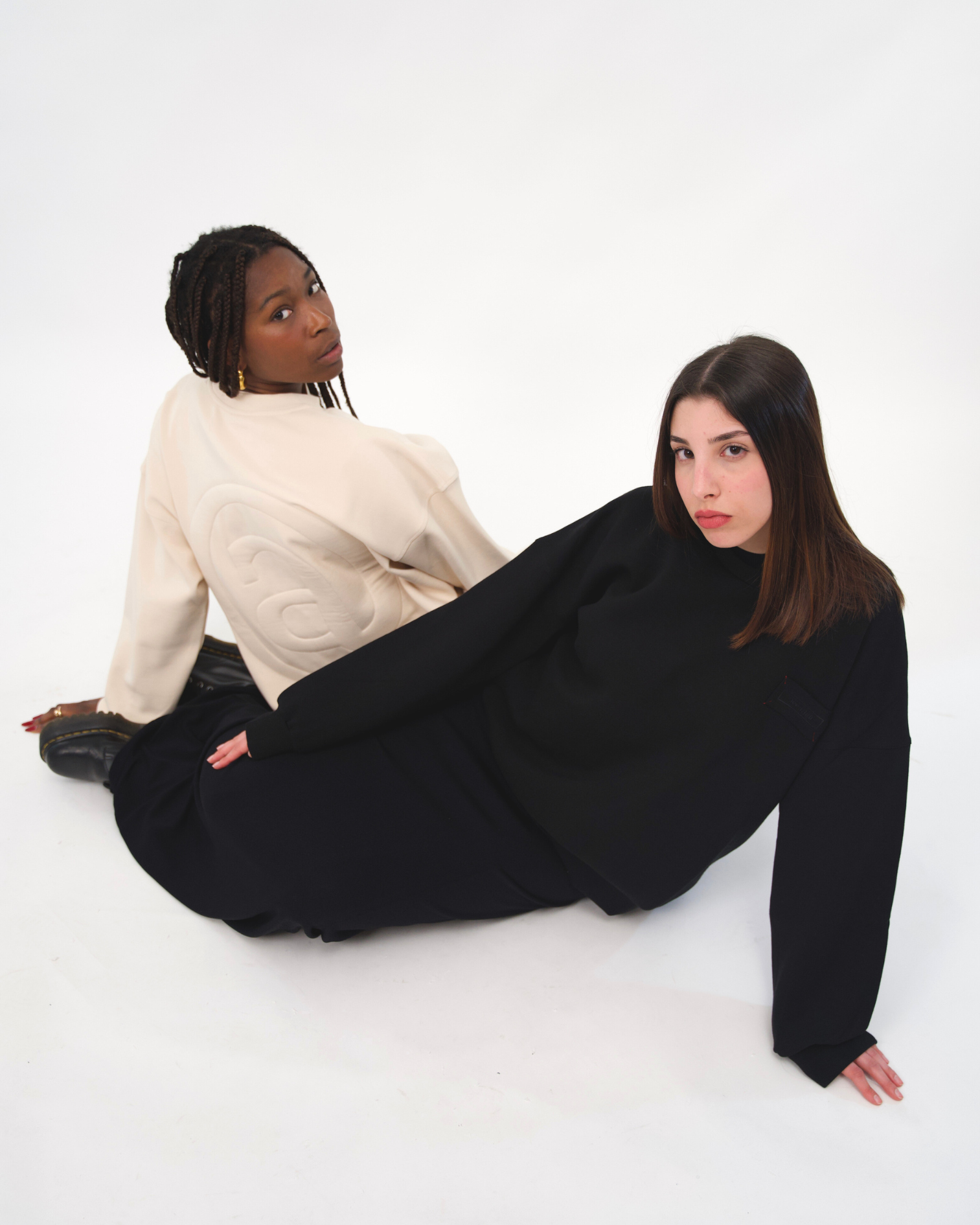 Sweatshirt with embroidered logo Rome