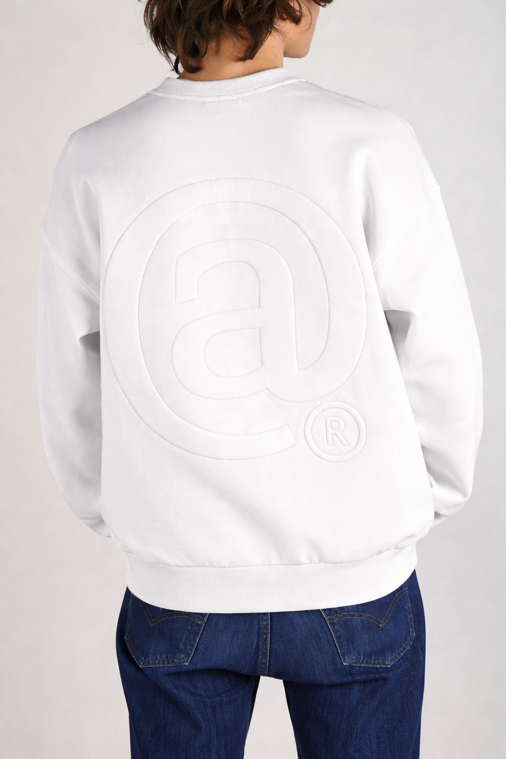 Sweatshirt with embroidered logo Rome