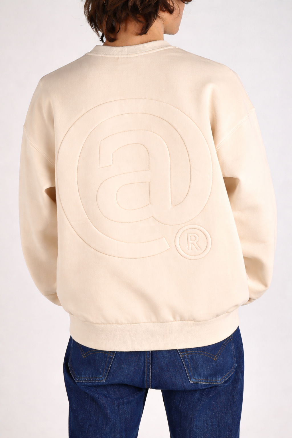 Sweatshirt with embroidered logo Rome