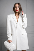 Osaka blazer oversize unisex in felpa piqué
