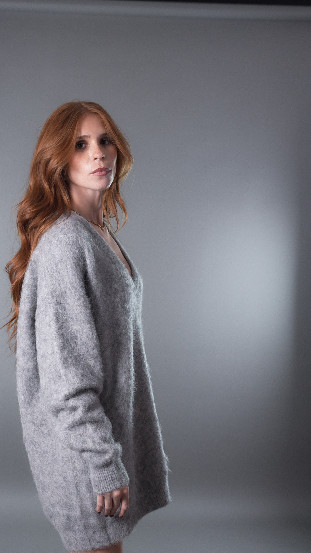 Courmayeur Cardigan in alpaca