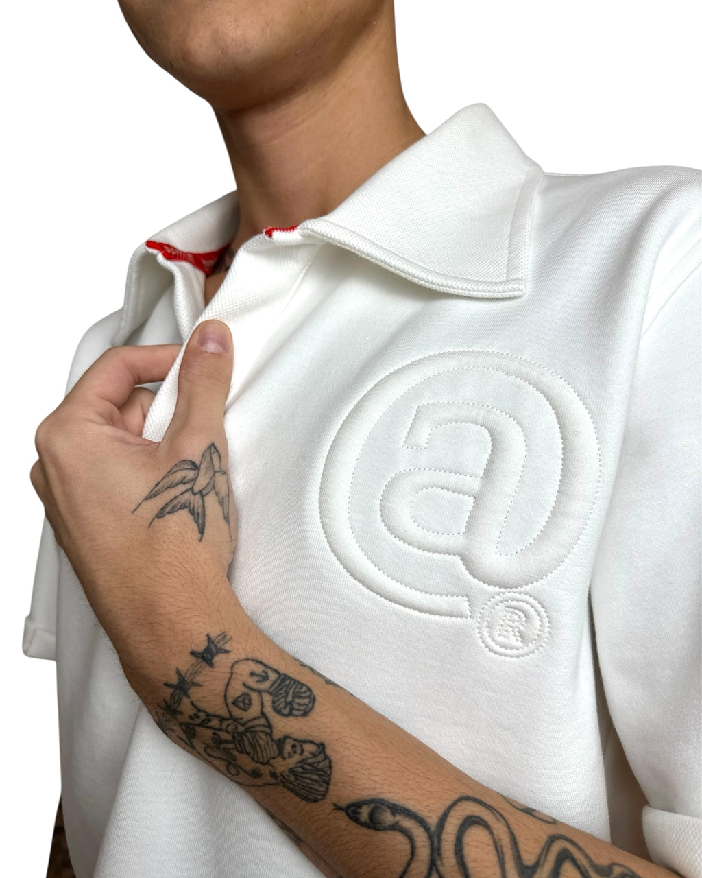 polo da uomo in cotone 